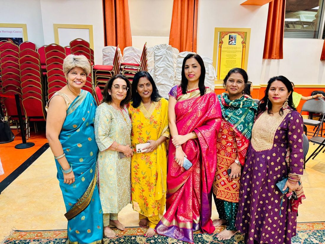 The BAJCCA family at Chhath Puja, Mississauga