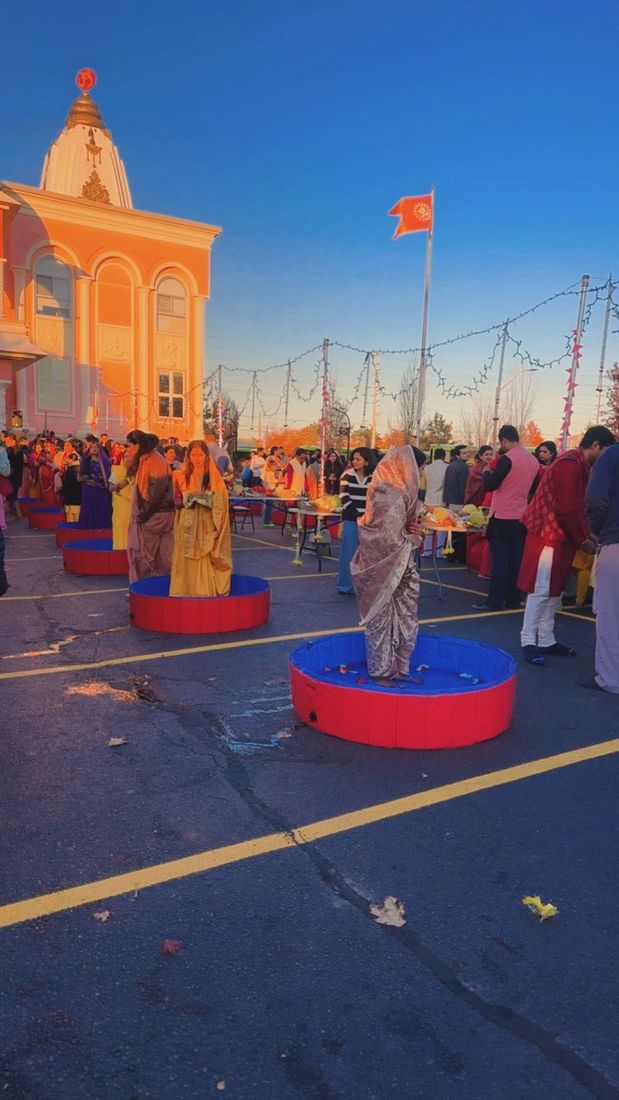 Arghya at the BAJCCA ghat during Chhath