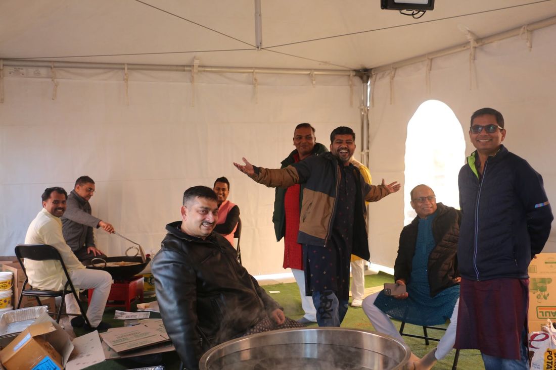 BAJCCA families making Thekua Prasad for Chhath