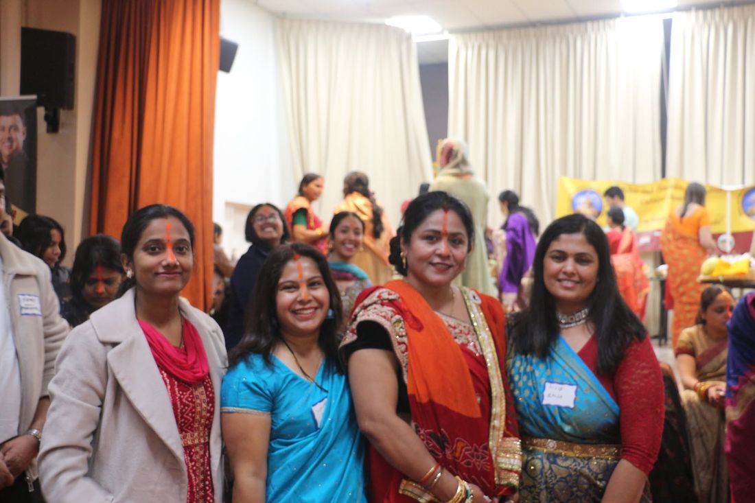 The BAJCCA family at Chhath Puja, Mississauga